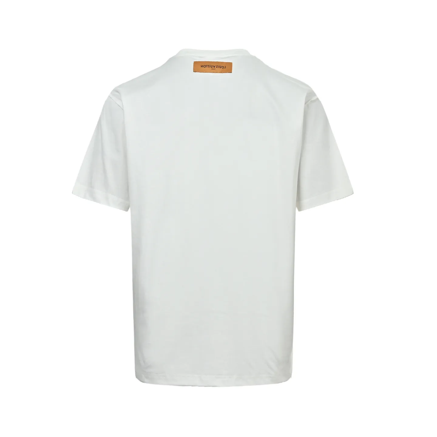 Louis Vuitton/Louis Vuitton three-dimensional embossed logo short sleeves